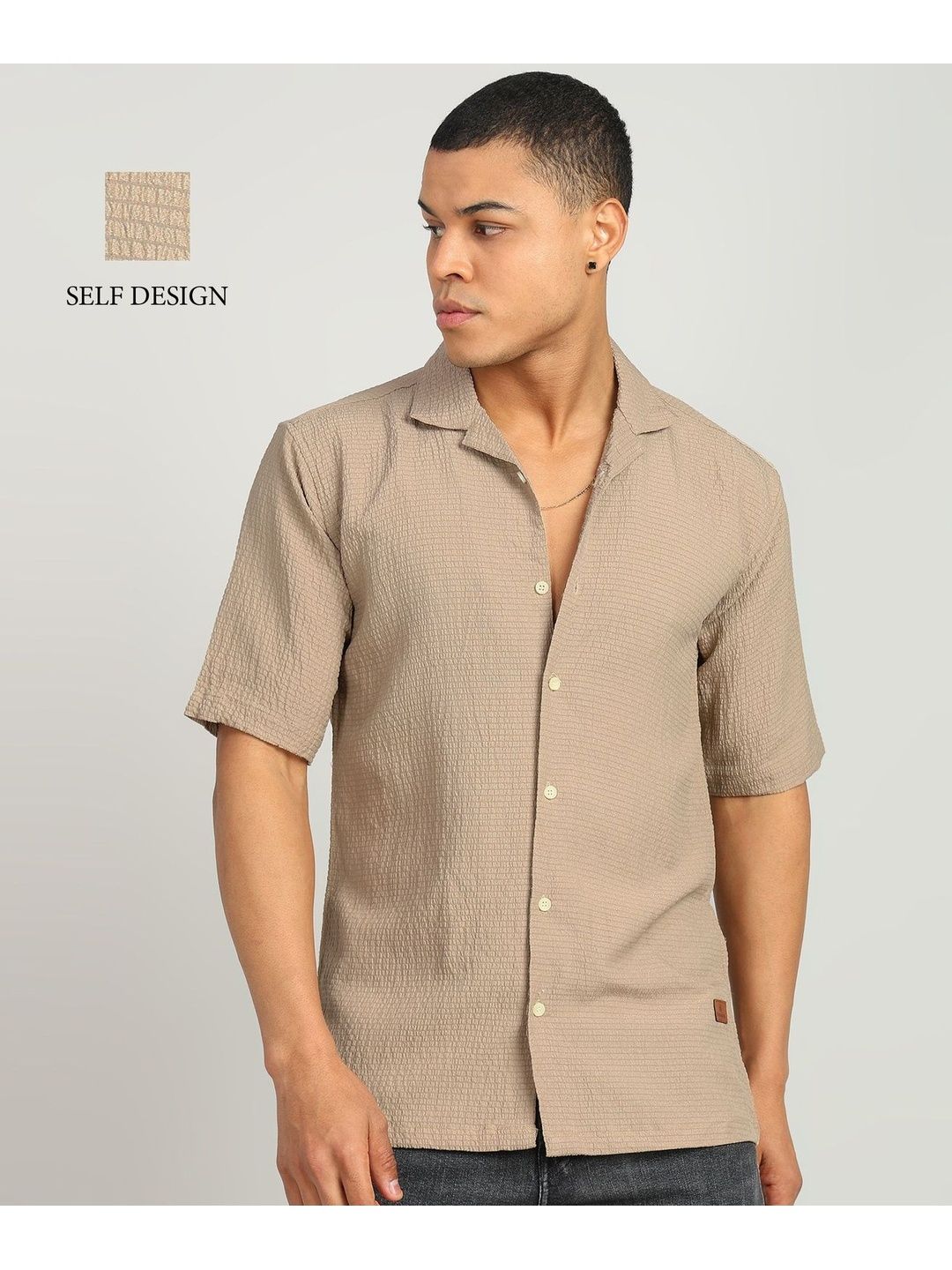 SZN Men Slim Fit Casual Shirt-picture-11