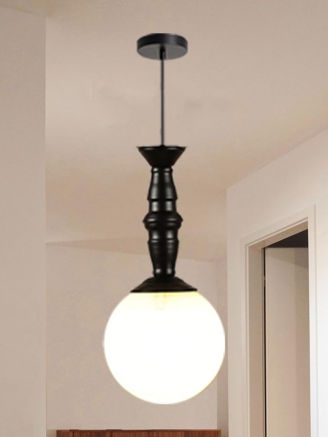 SWIATLO Black & Black Contemporary Ceiling Lamp-picture-56