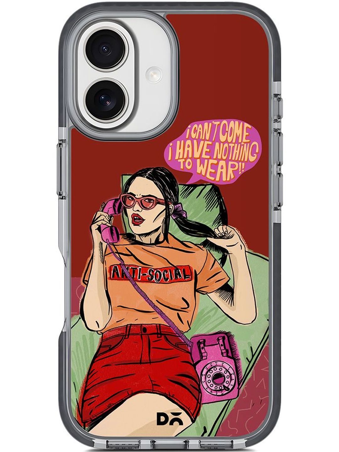 DailyObjects Quirky Printed iPhone 17 Back Case Mobile Accessories-picture-44