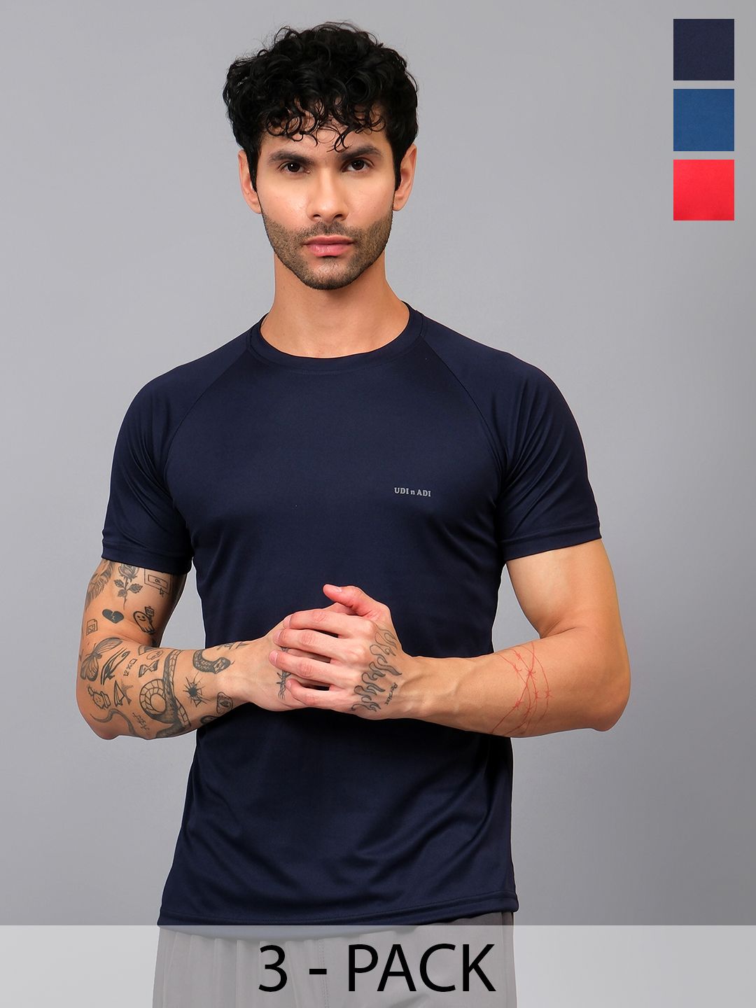 UDI n ADI UDI n ADI Men 3 T-shirt
