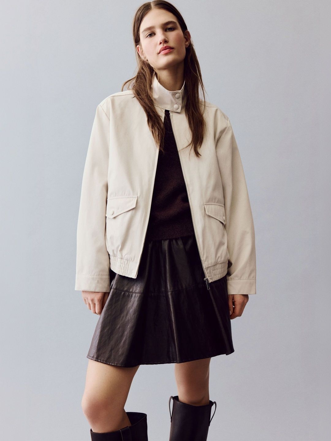 H&M Funnel-Collar Jacket-picture-39