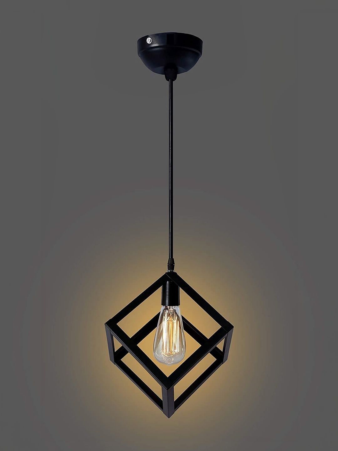 SWIATLO Black & Black Ceiling Lamp-picture-51