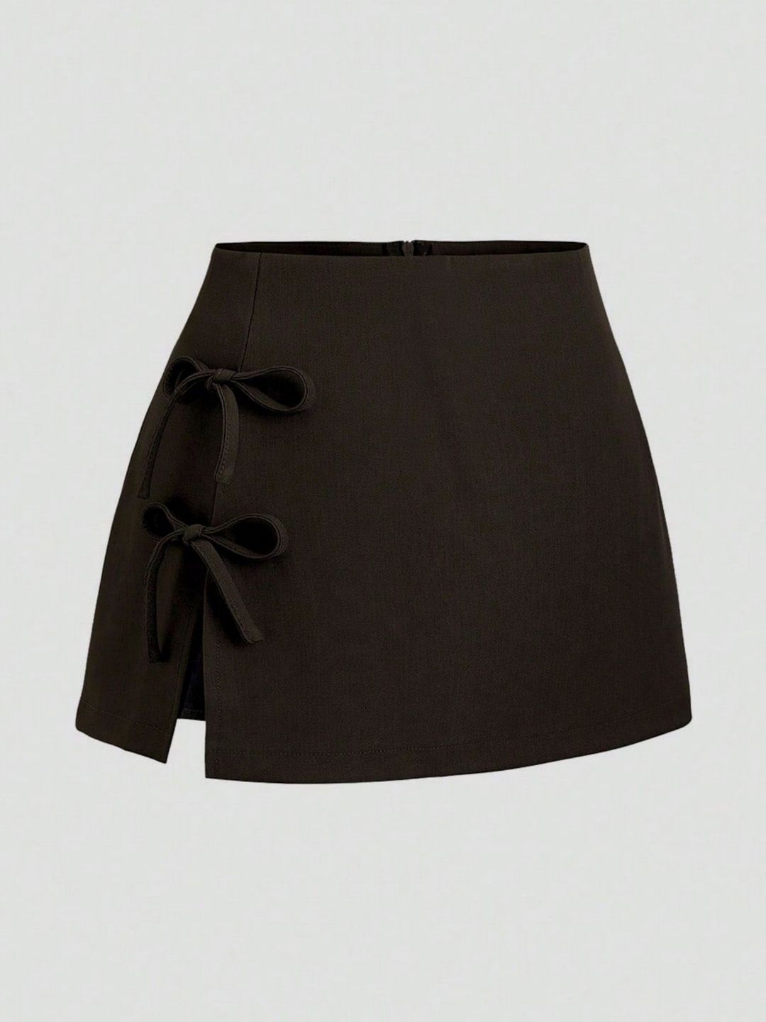 Zucchini A-Line Straight Mini Skirts-picture-16