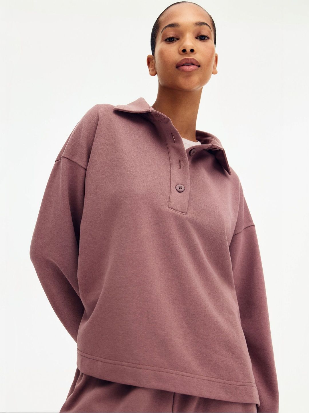 H&M Collared Sweatshirt