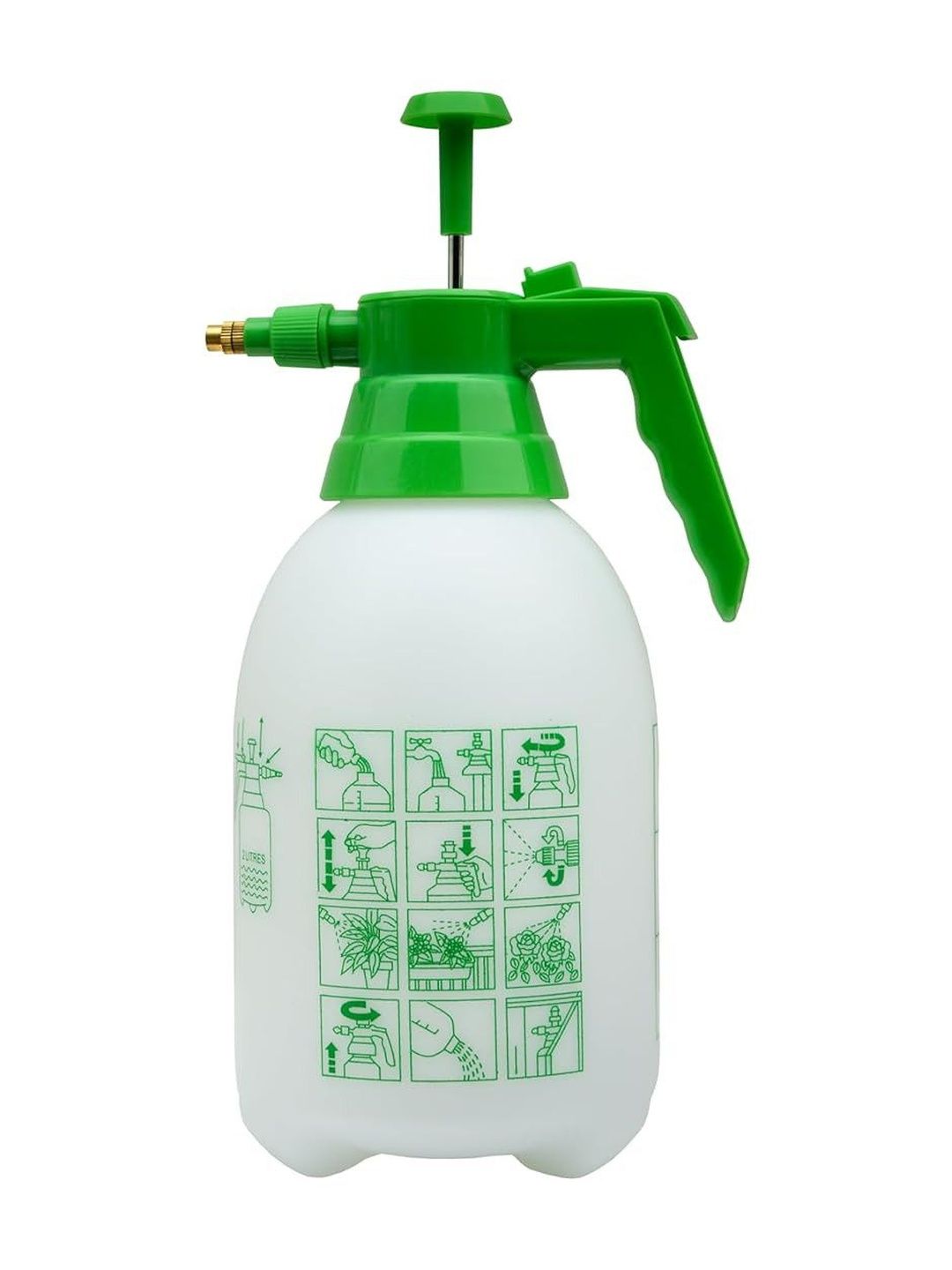 SHARP GARUDA White & Green Printed Metal Pressure Spray Pump - 2L-picture-34