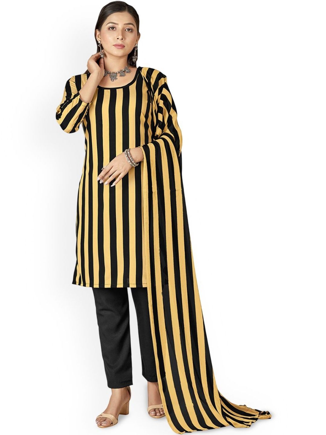 Moda Rapido Printed Viscose Rayon Unstitched Dress Material-picture-30