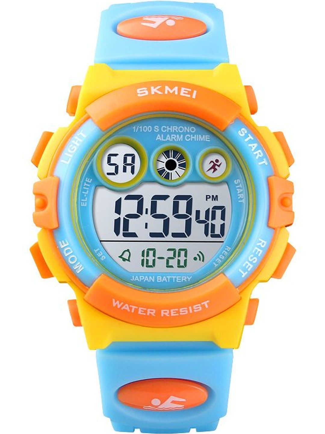 Skmei Unisex Kids Dial & Straps Digital Multi Function Watch 1451YLBU-picture-52