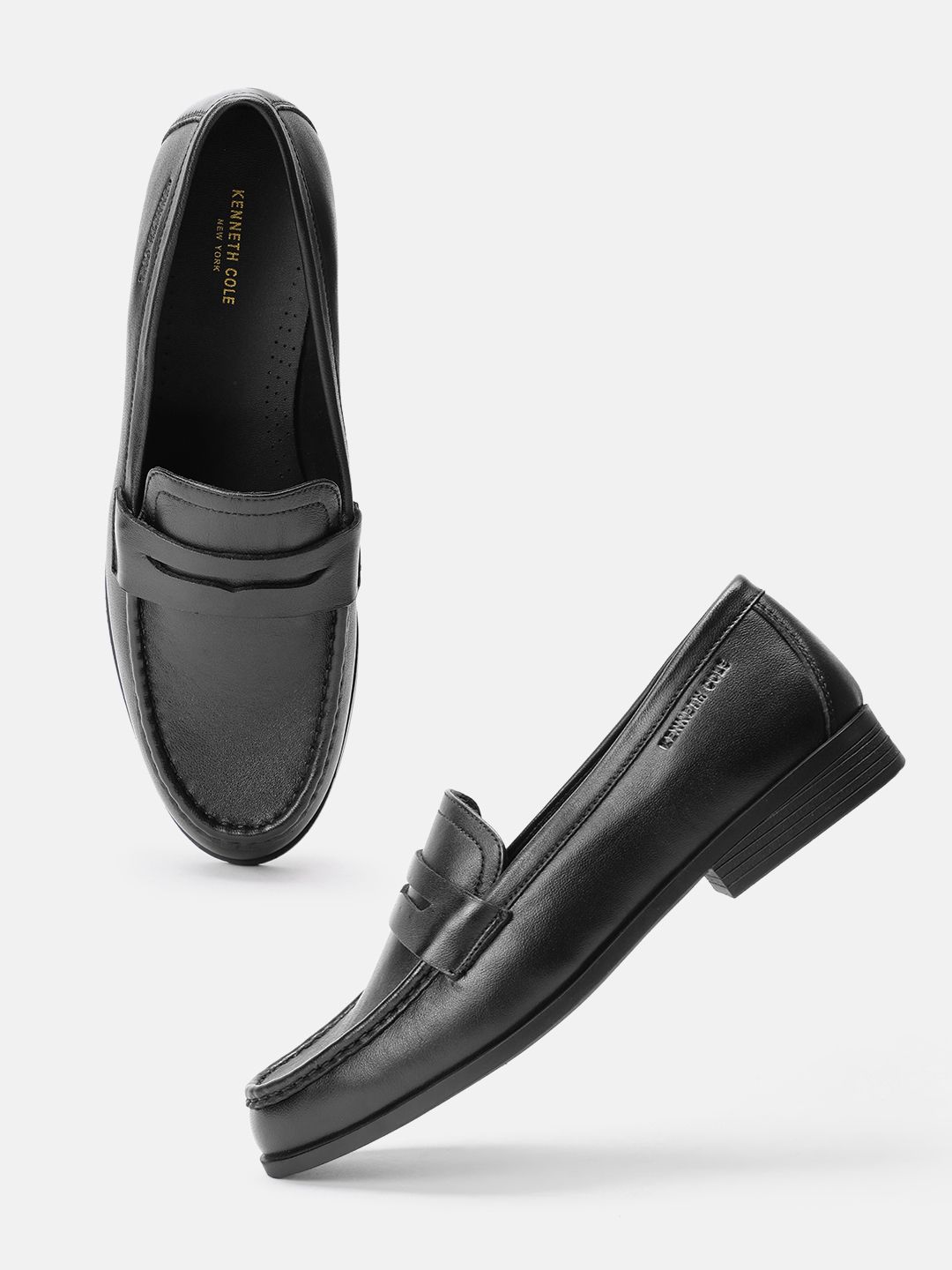 Kenneth Cole Women Leather Penny Loafers-picture-39