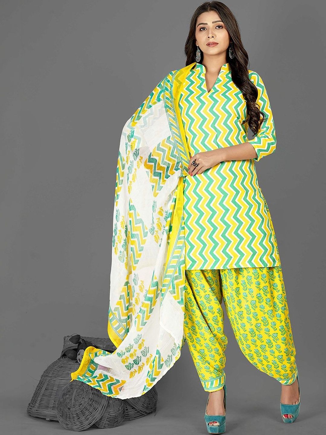 Moda Rapido Printed Pure Cotton Unstitched Dress Material-picture-49