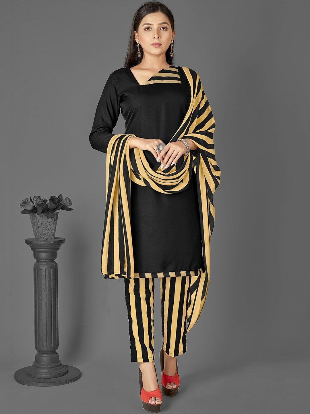 Moda Rapido Unstitched Dress Material-picture-13