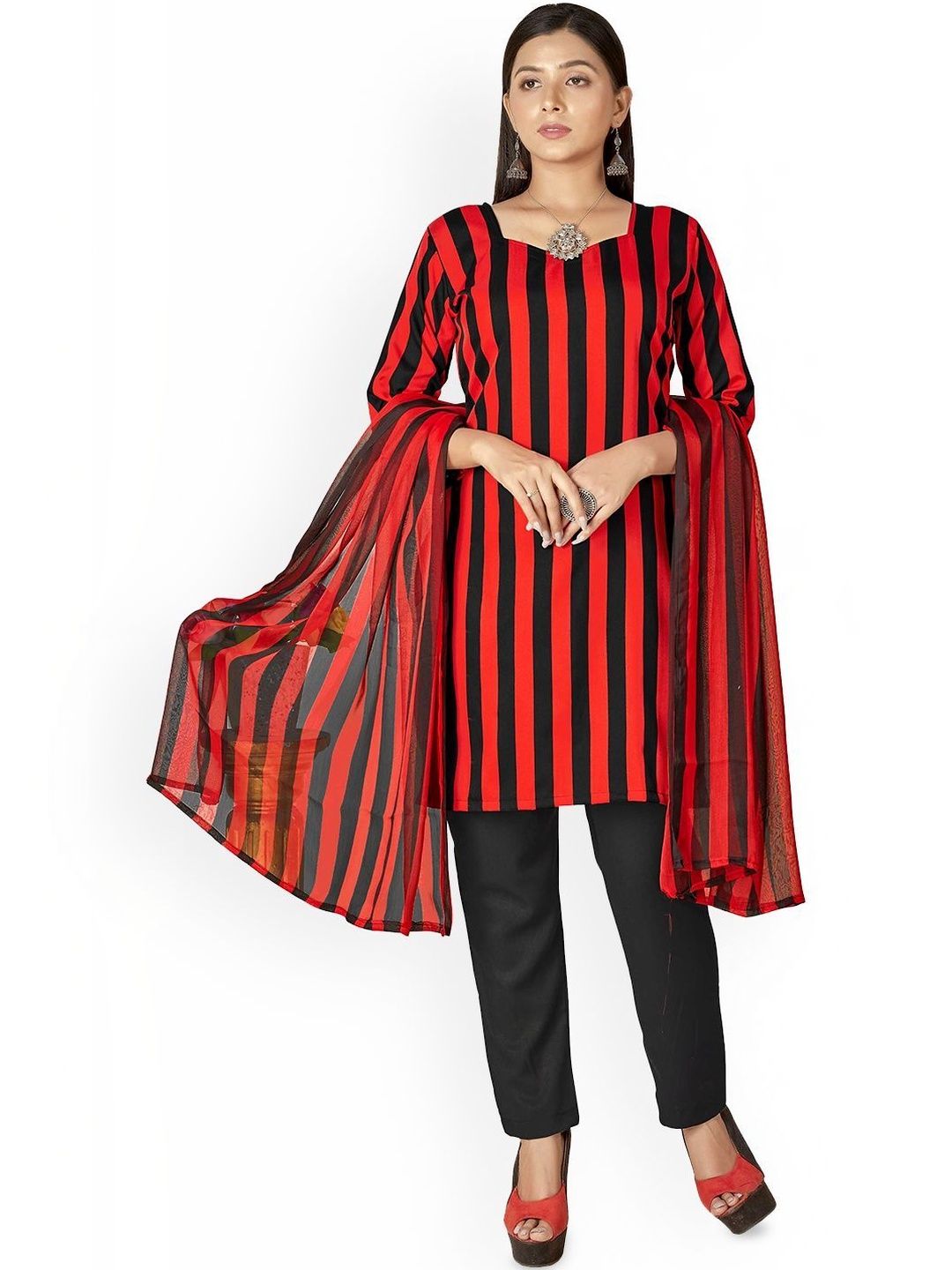 Moda Rapido Printed Unstitched Dress Material-picture-14