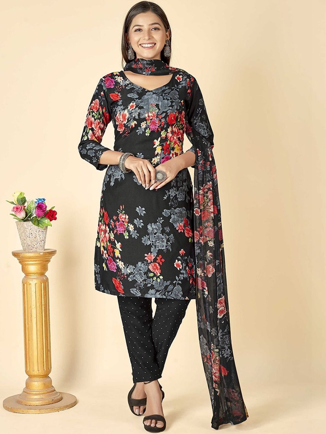 Moda Rapido Printed Unstitched Dress Material-picture-14
