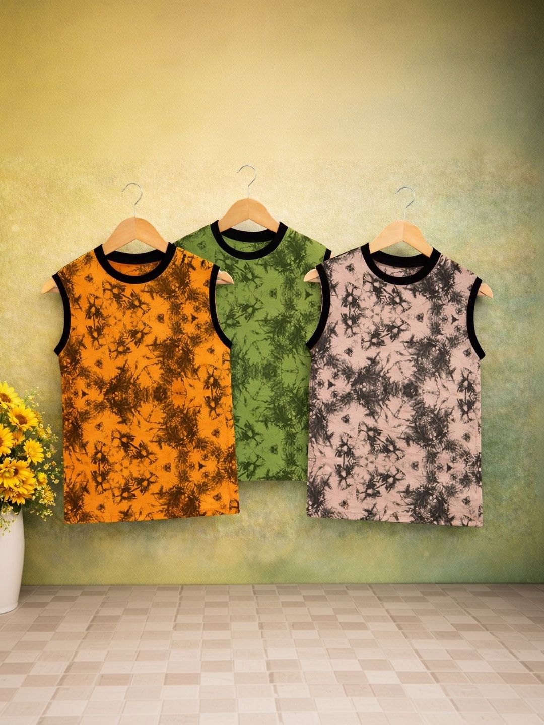INDIA FASHION FAB Pack of 3 Printed Cotton Basic-picture-35