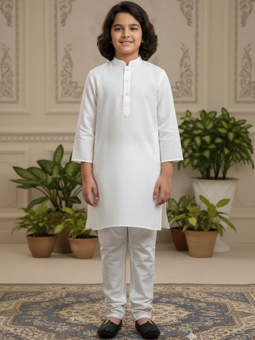 Aarika Boys Regular Pure Cotton Kurta with Pyjamas-picture-56