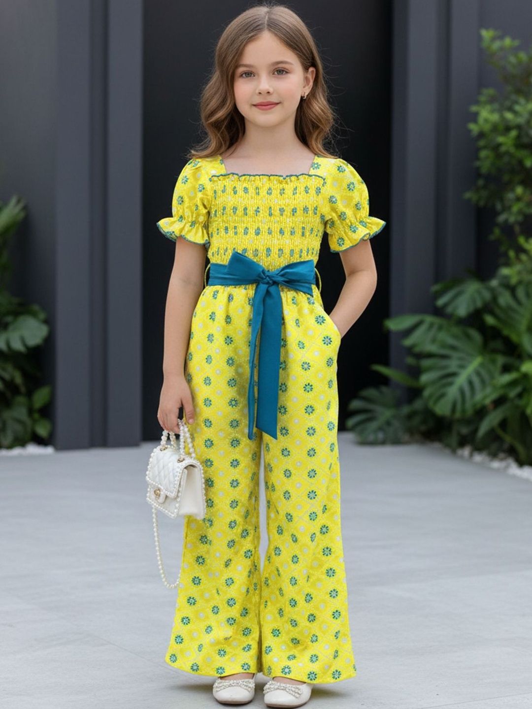 Cutiekins Girls Printed Basic Jumpsuit-picture-43