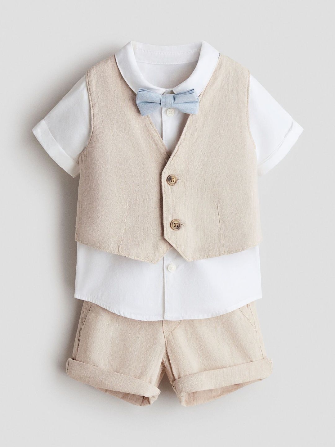 H&M 4-Piece Linen-Blend Dressy Set-picture-42