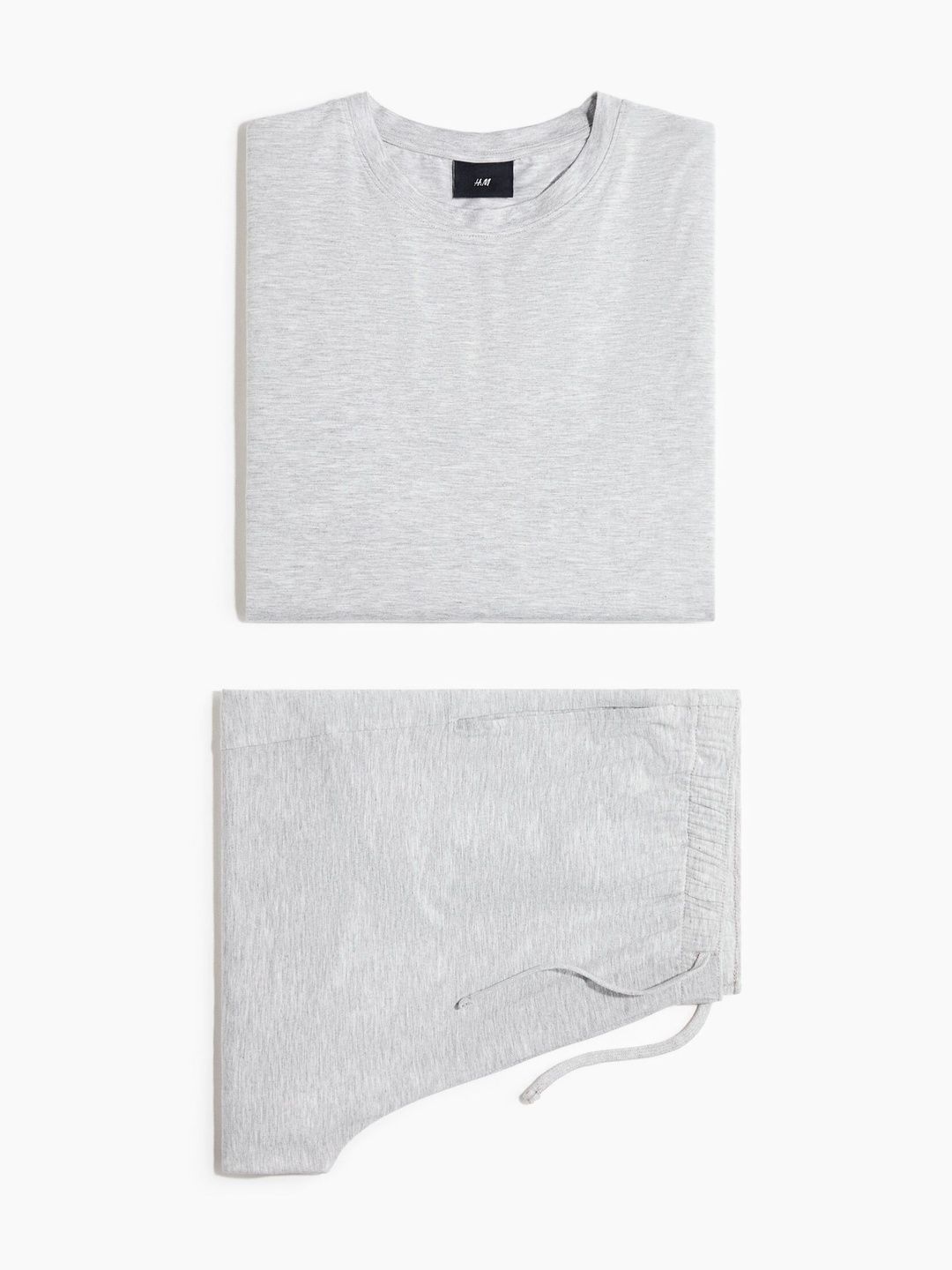 H&M Jersey Pyjama T-Shirt And Shorts-picture-45