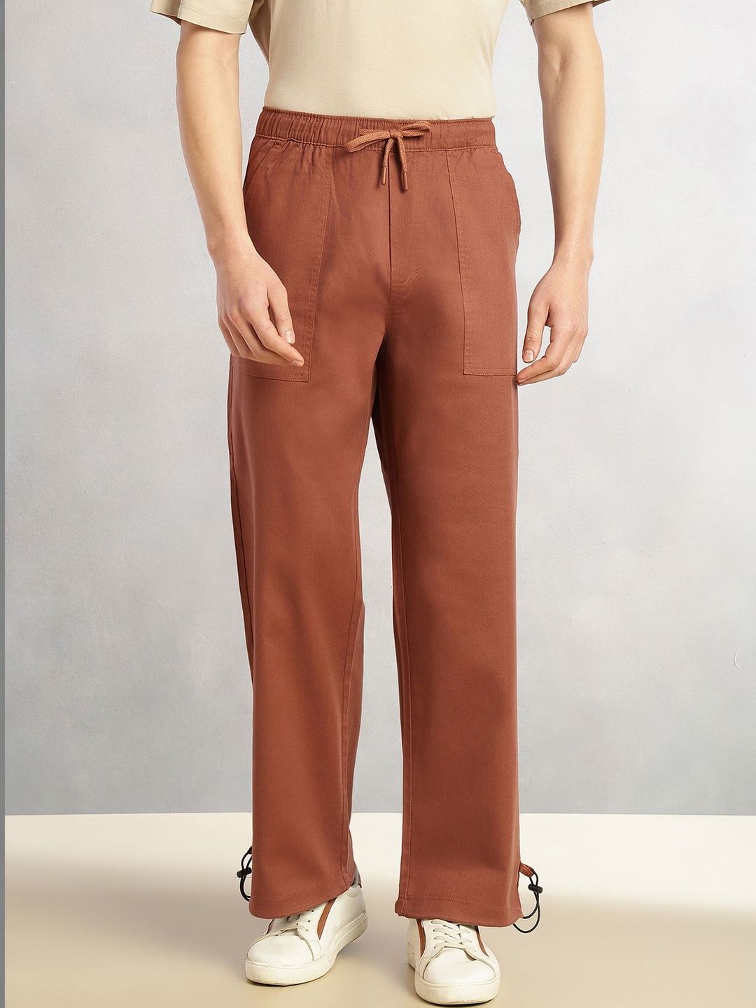 Thomas Scott Men Relaxed Fit Cotton Trouser-picture-38