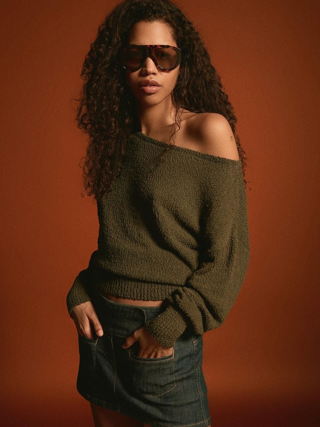 Bershka Women Self Design Pullover Sweaters-image-37