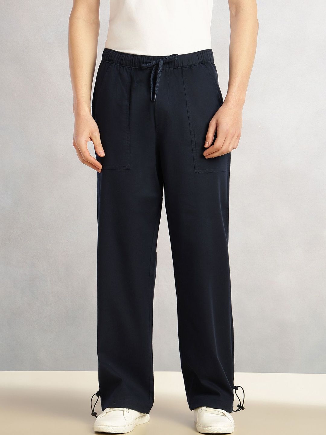 Thomas Scott Men Relaxed Fit Cotton Trouser-picture-36