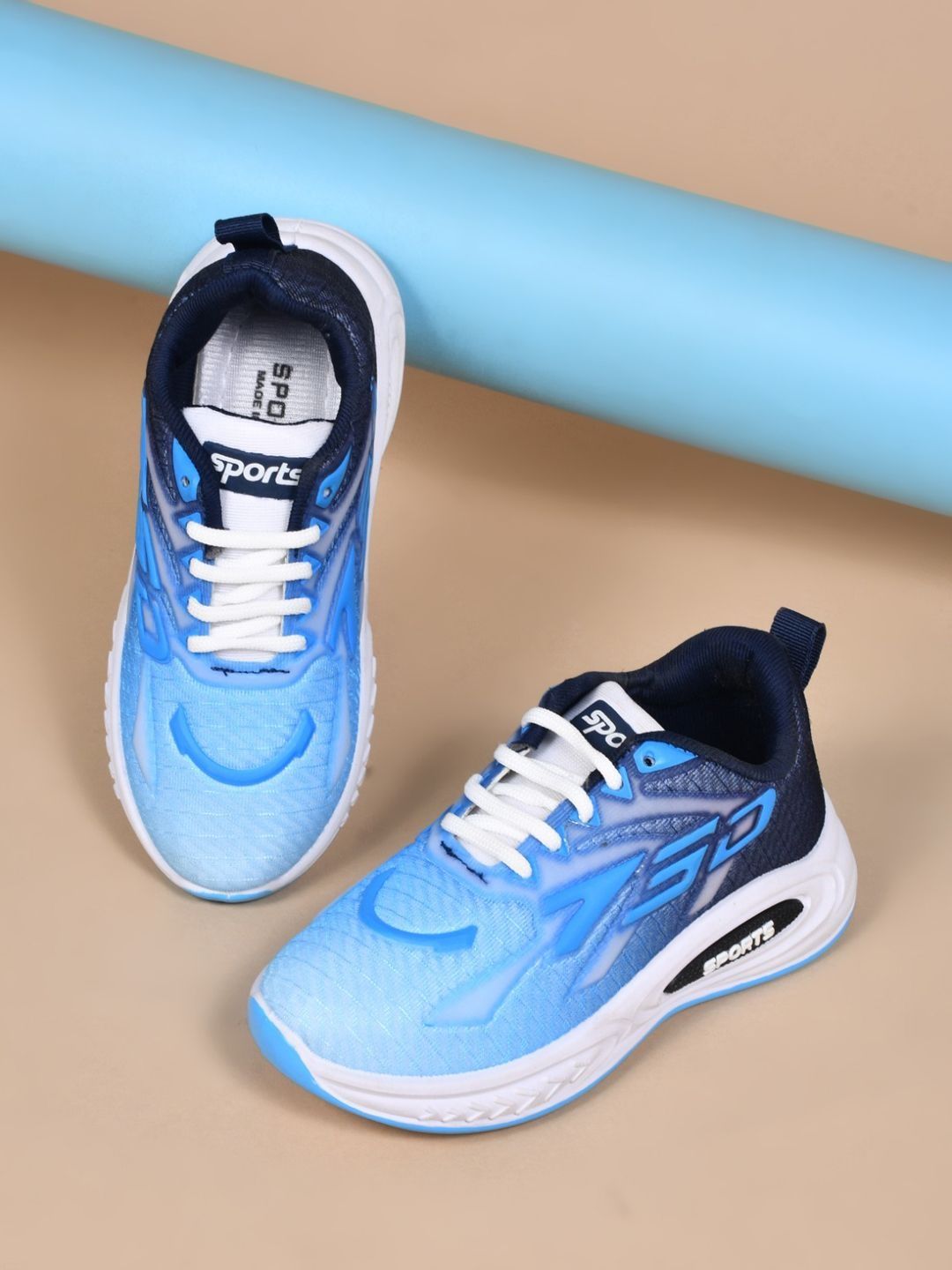 Crazyly Boys Mesh Running Non-Marking Shoes-image-43