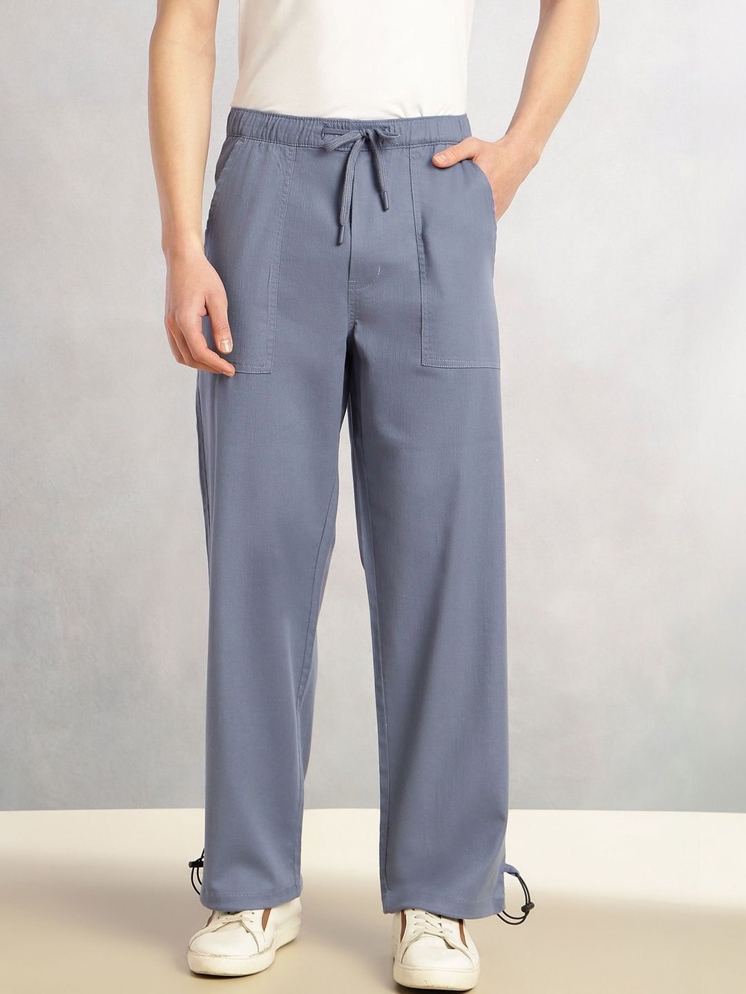 Thomas Scott Men Relaxed Fit Cotton Trouser-picture-35