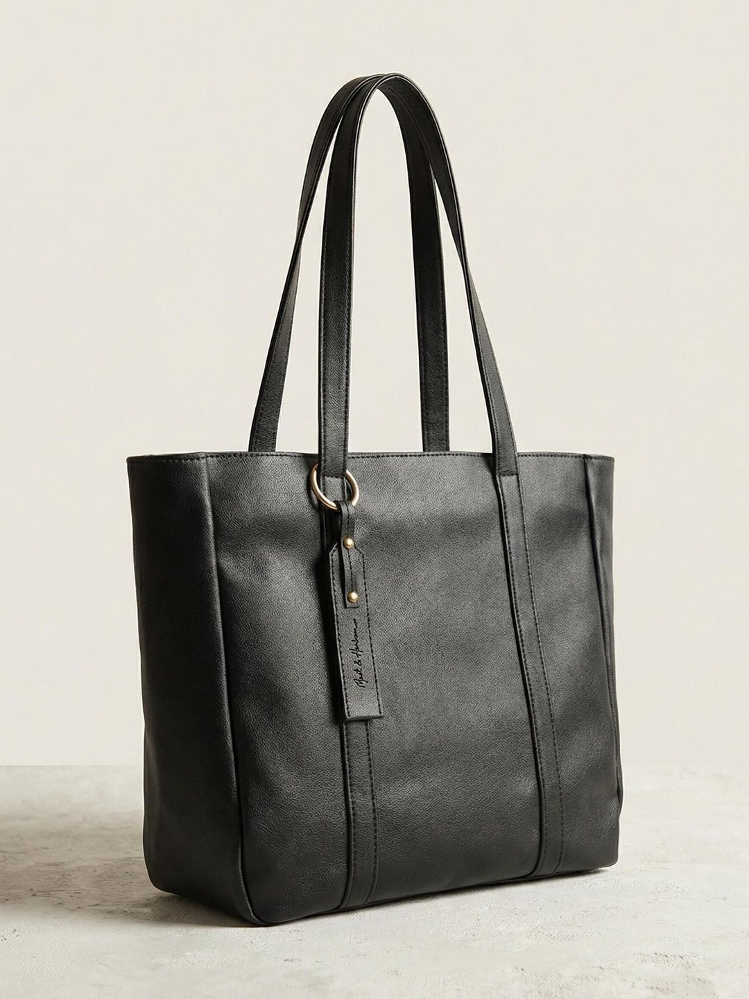 Mast & Harbour PU Structured Tote Bag-picture-16