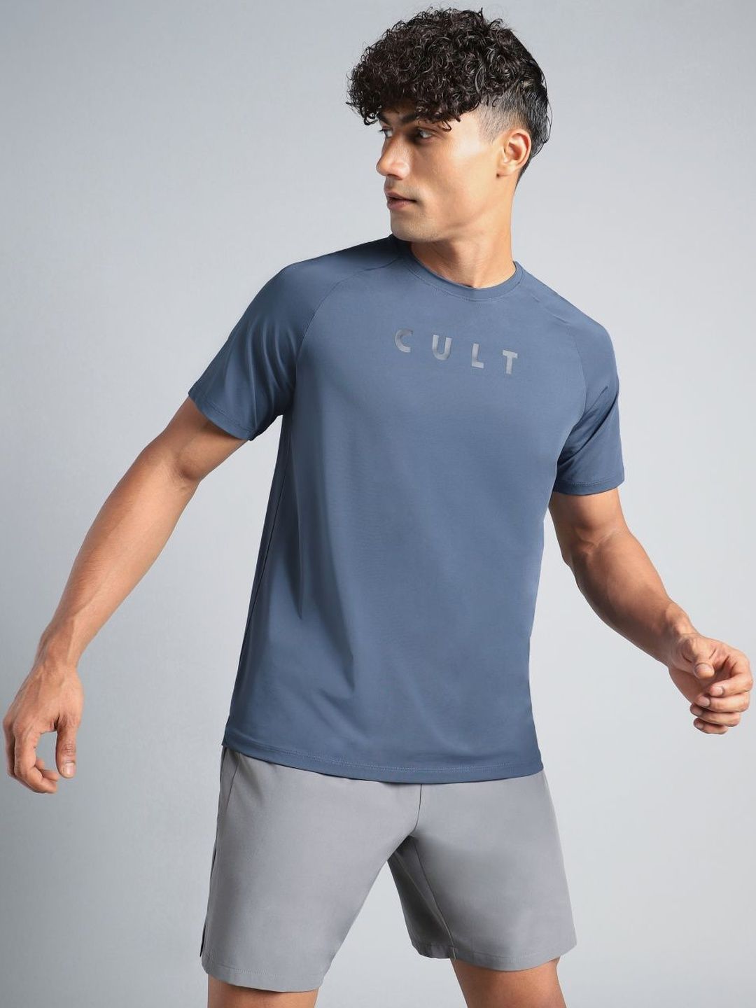 CULT Men Brand Logo Printed Moisture Wicking T-shirt-picture-13