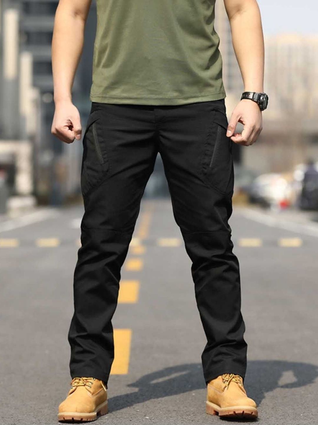 StyleCast Men Easy Wash Cargos Trousers-picture-48