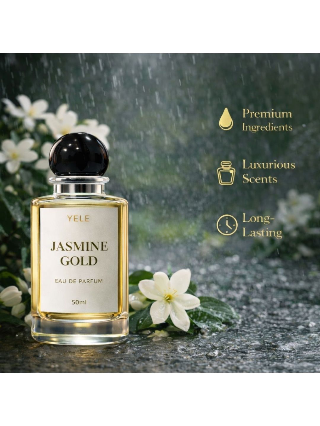 YELE PERFUMES Jasmine Gold Eau De Perfume -50 ml-picture-23