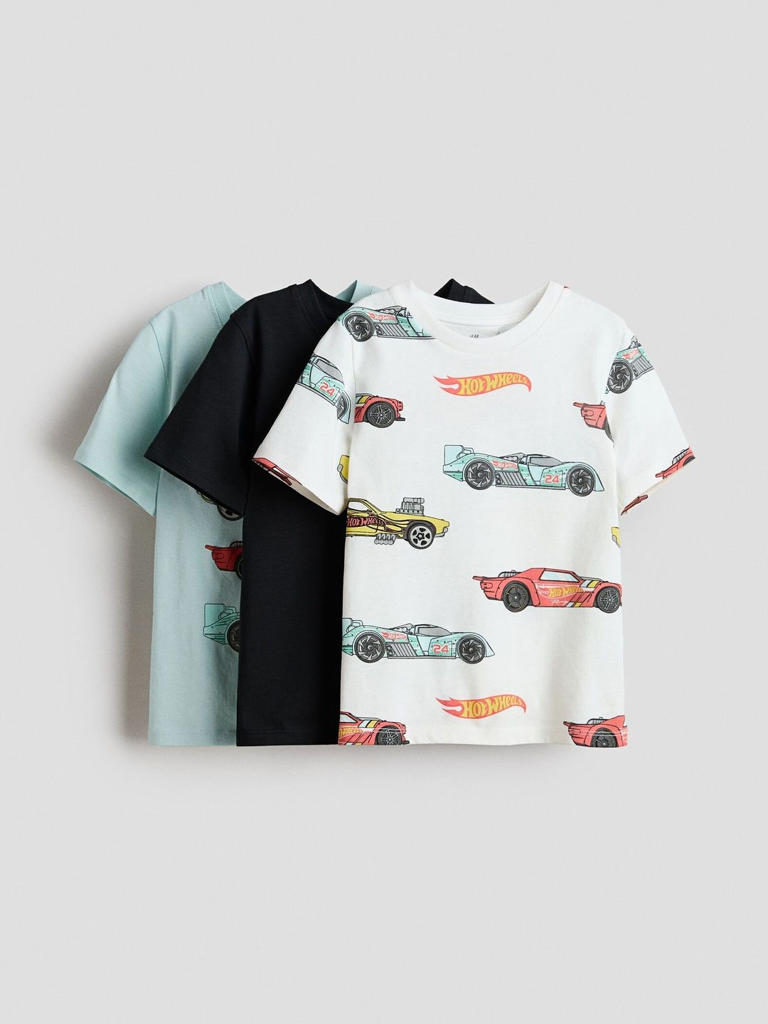 H&M 3-Pack printed T-shirts