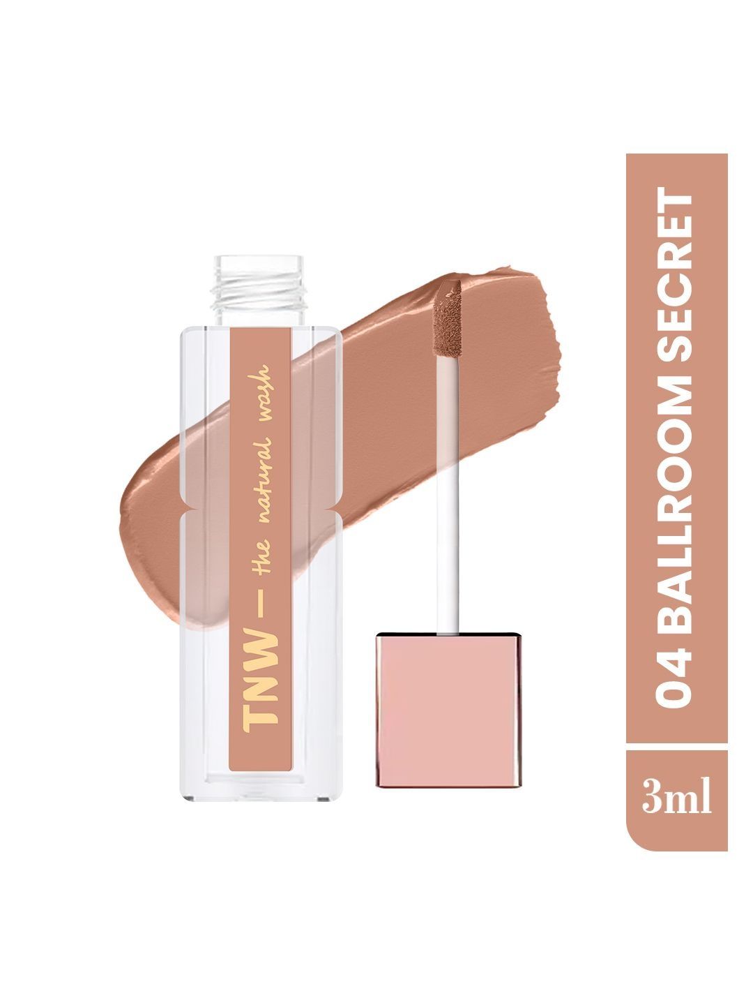 TNW the natural wash Matte Liquid Lipstick- 3 ml- Ballroom Secret 04-picture-16