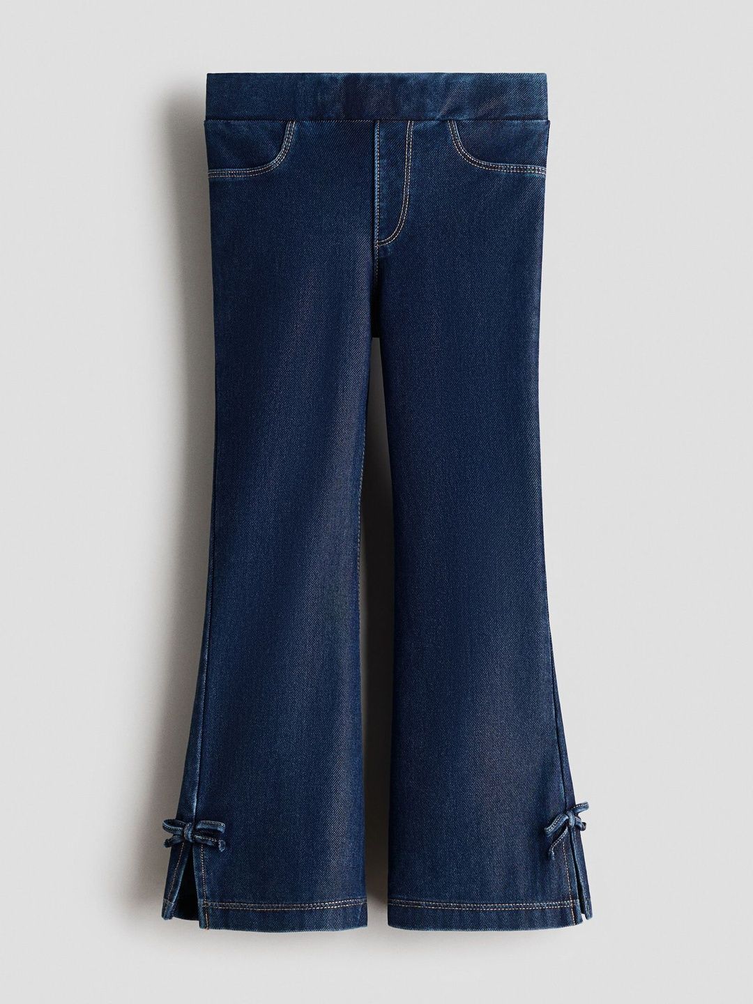 H&M Denim-Look Flared Jeggings
