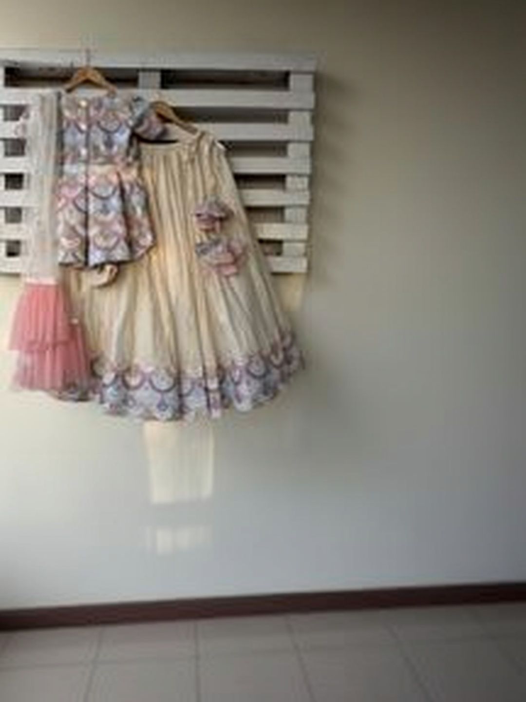 The Little Tales Girls Embellished Sequinned Semi-Stitched Lehenga & Blouse With Dupatta-picture-11
