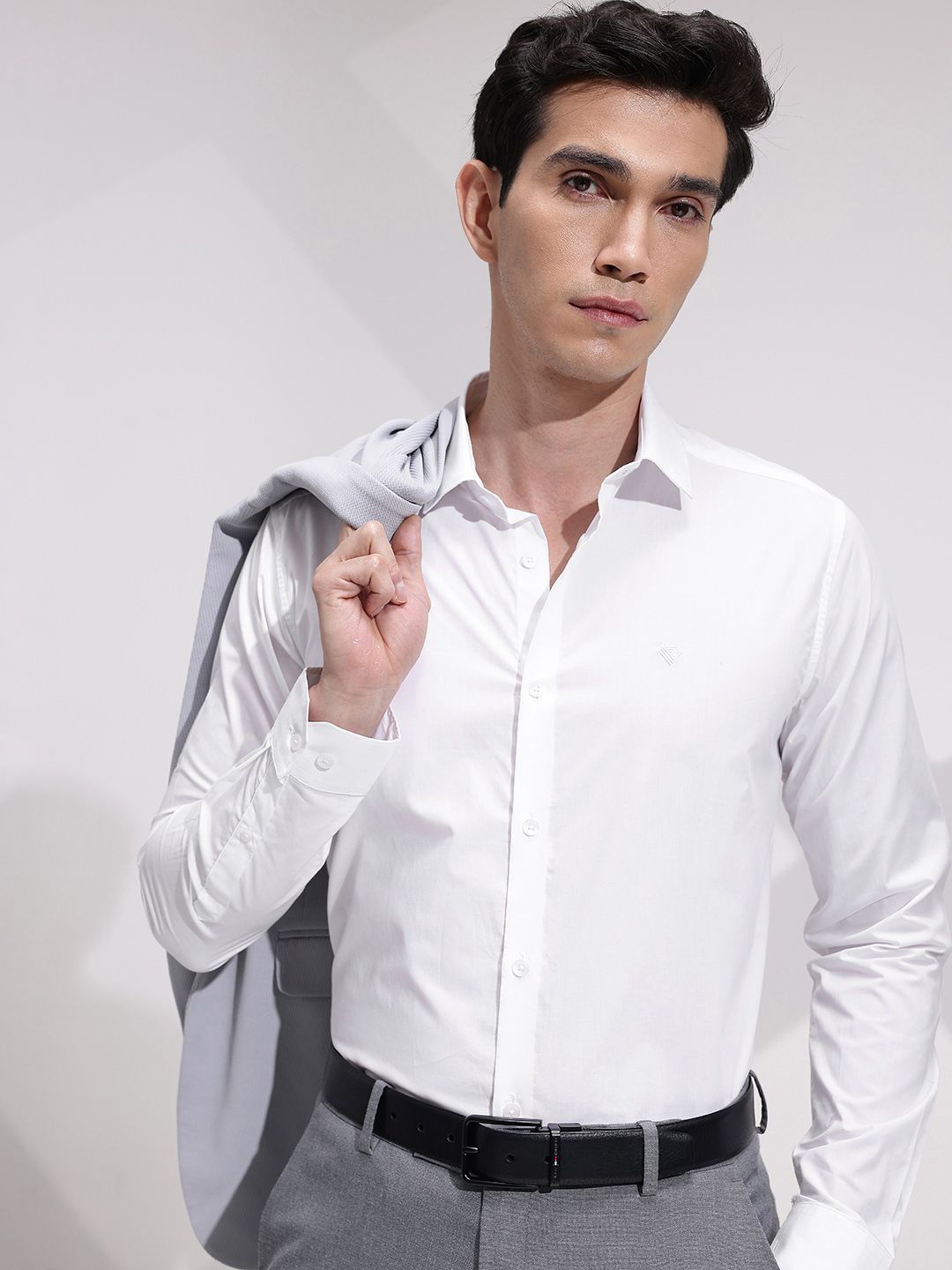INVICTUS Pure Cotton Urban Slim Fit Formal Shirt-picture-21