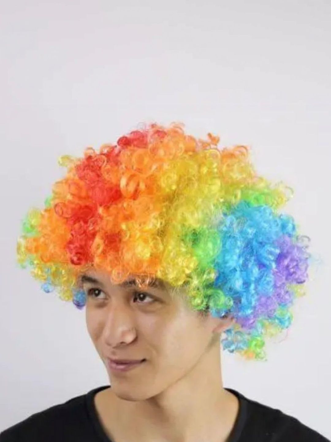 CraftVatika Colourful Holi Hair Cap Wig