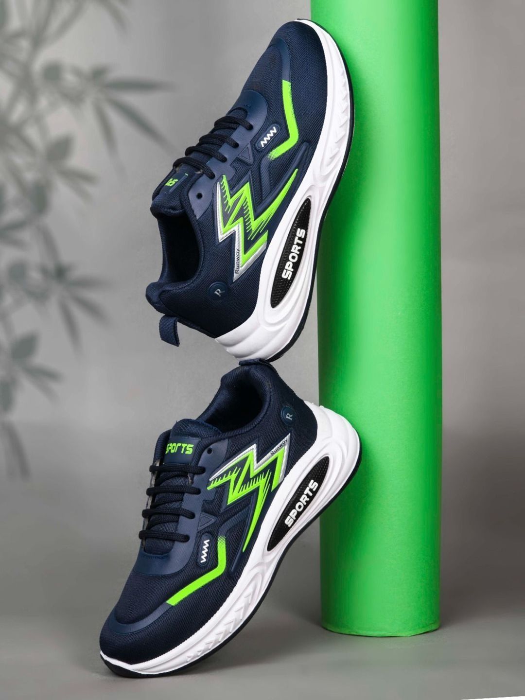 Crazyly Boys Mesh Running Non-Marking Shoes-image-41