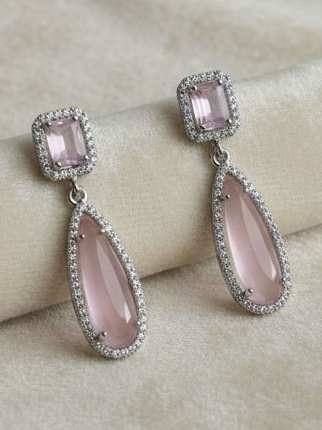 ADITYA COLLECTION Teardrop Shaped Drop Earrings-picture-38