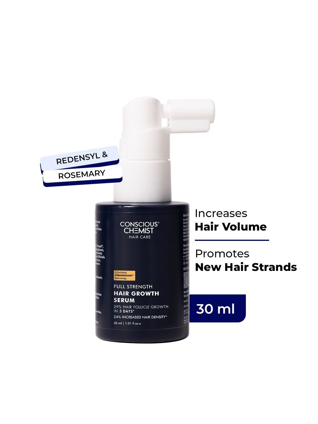 Conscious Chemist Full Strength Hair Growth Serum- 30 ml-image-31