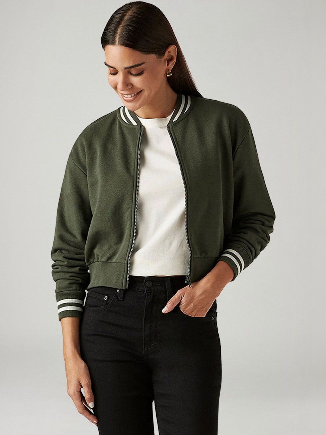 Levis Women Printed Sweatshirt-image-16