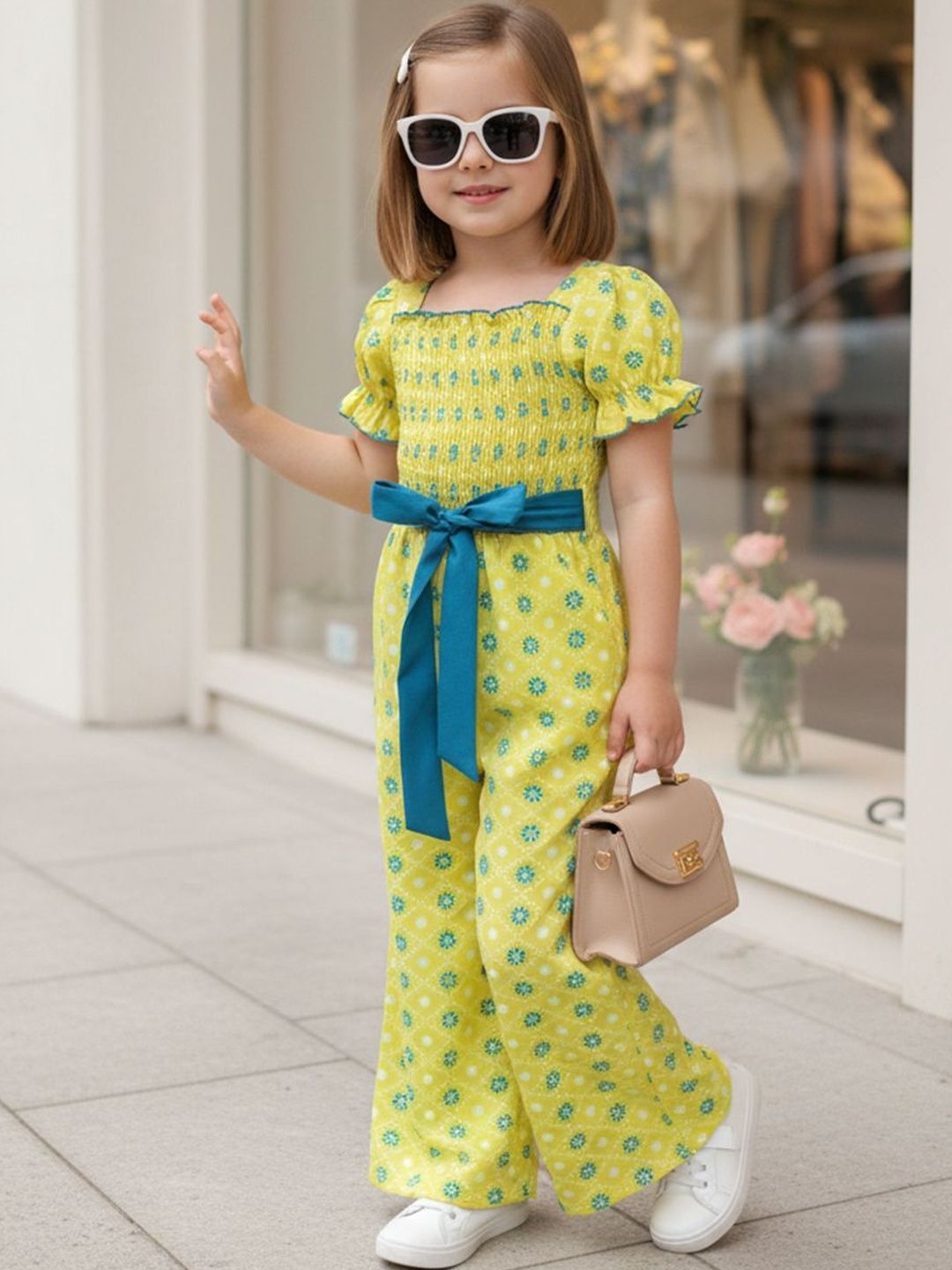 Cutiekins Girls Printed Basic Jumpsuit-picture-56