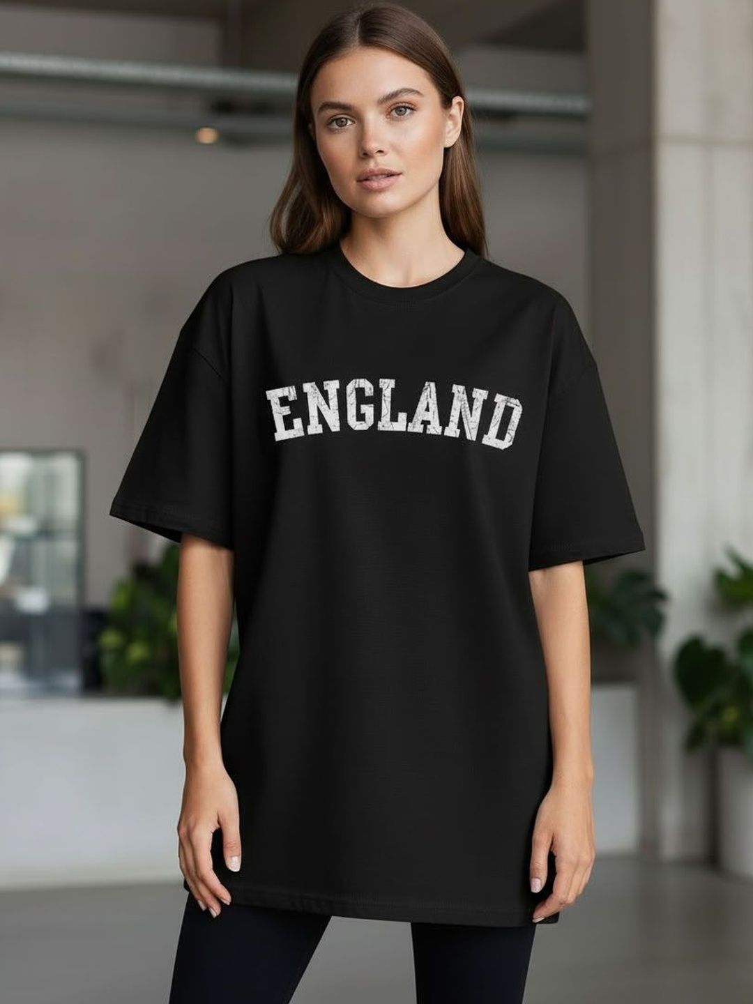 Calm Down Women Typography Printed T-shirt-picture-17
