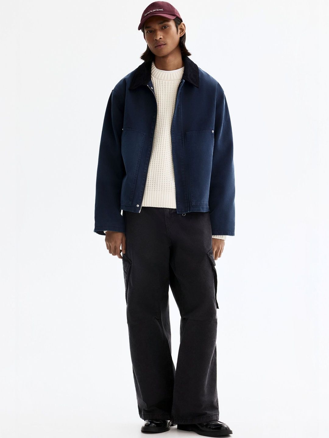 H&M Loose Fit Cargo Trousers-picture-31