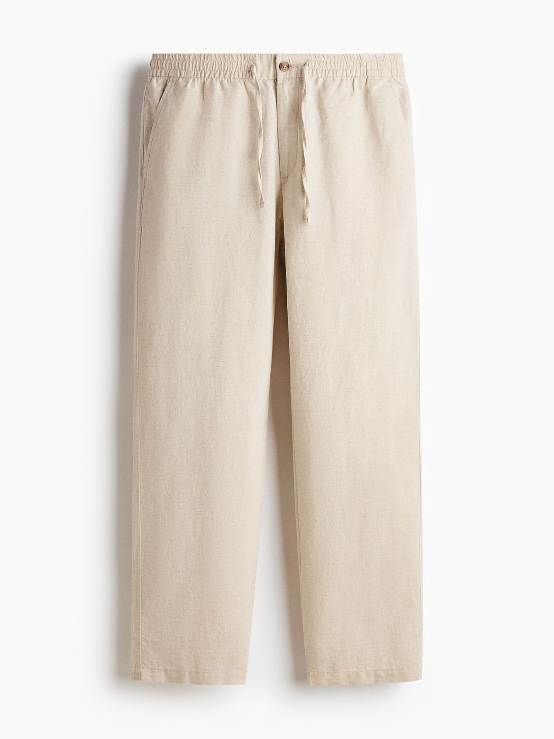 H&M Linen-Blend Trousers