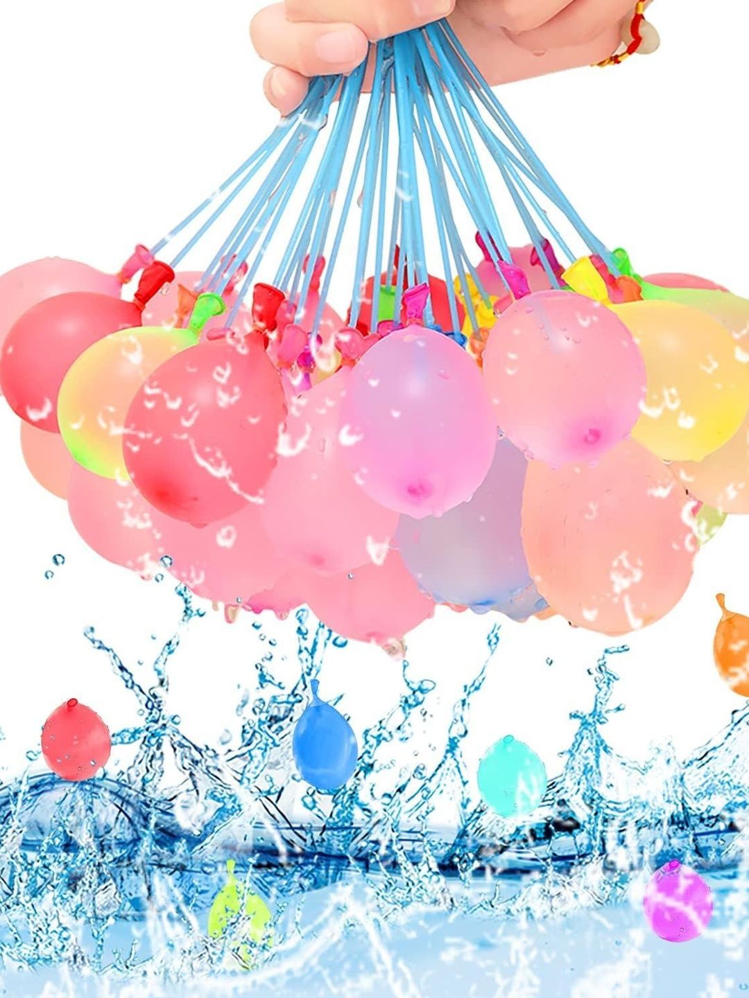 CraftVatika Blue & Red Magic Quick Fill Holi Water Balloons-image-18
