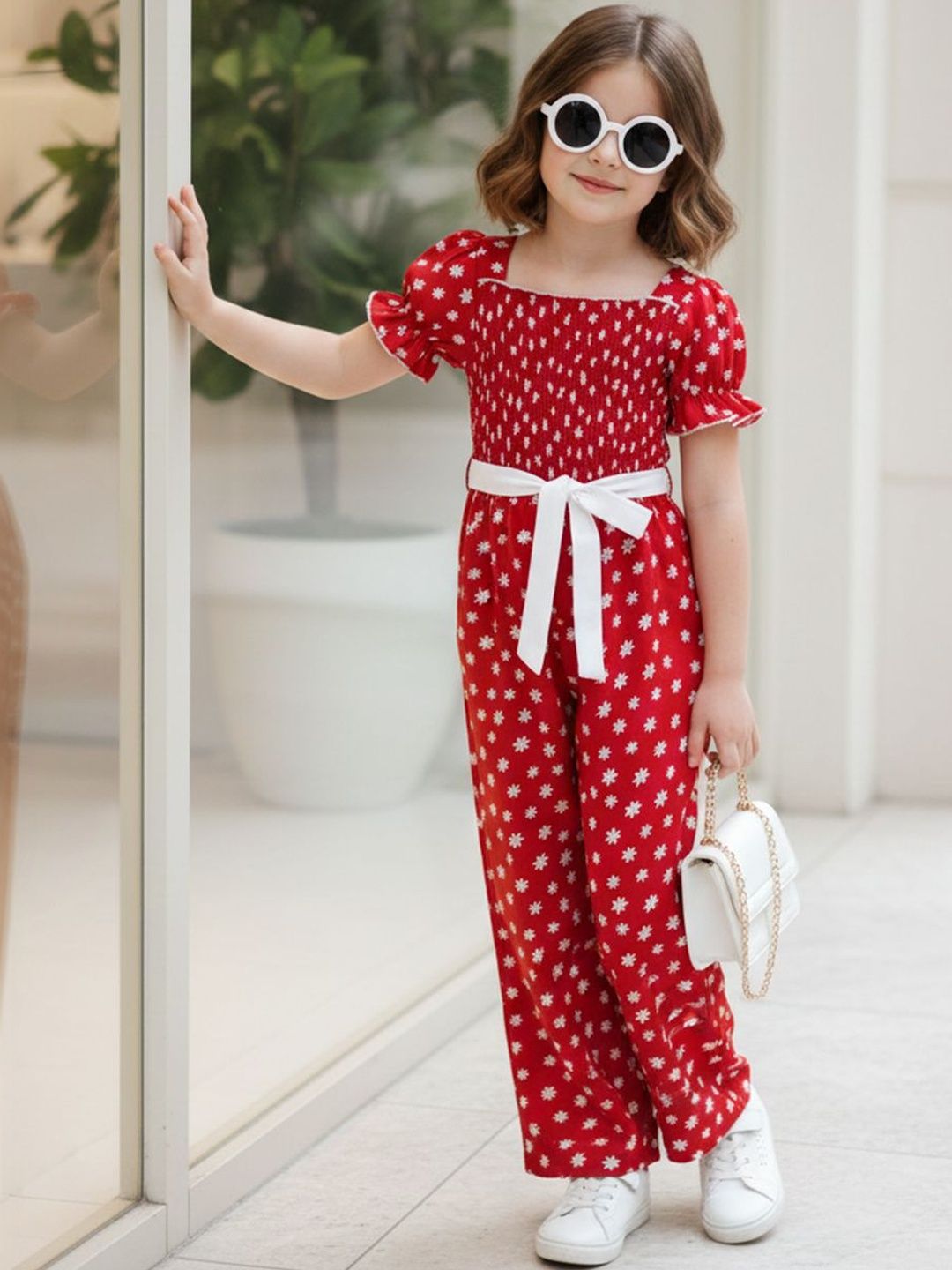 Cutiekins Girls Printed Basic Jumpsuit-picture-46