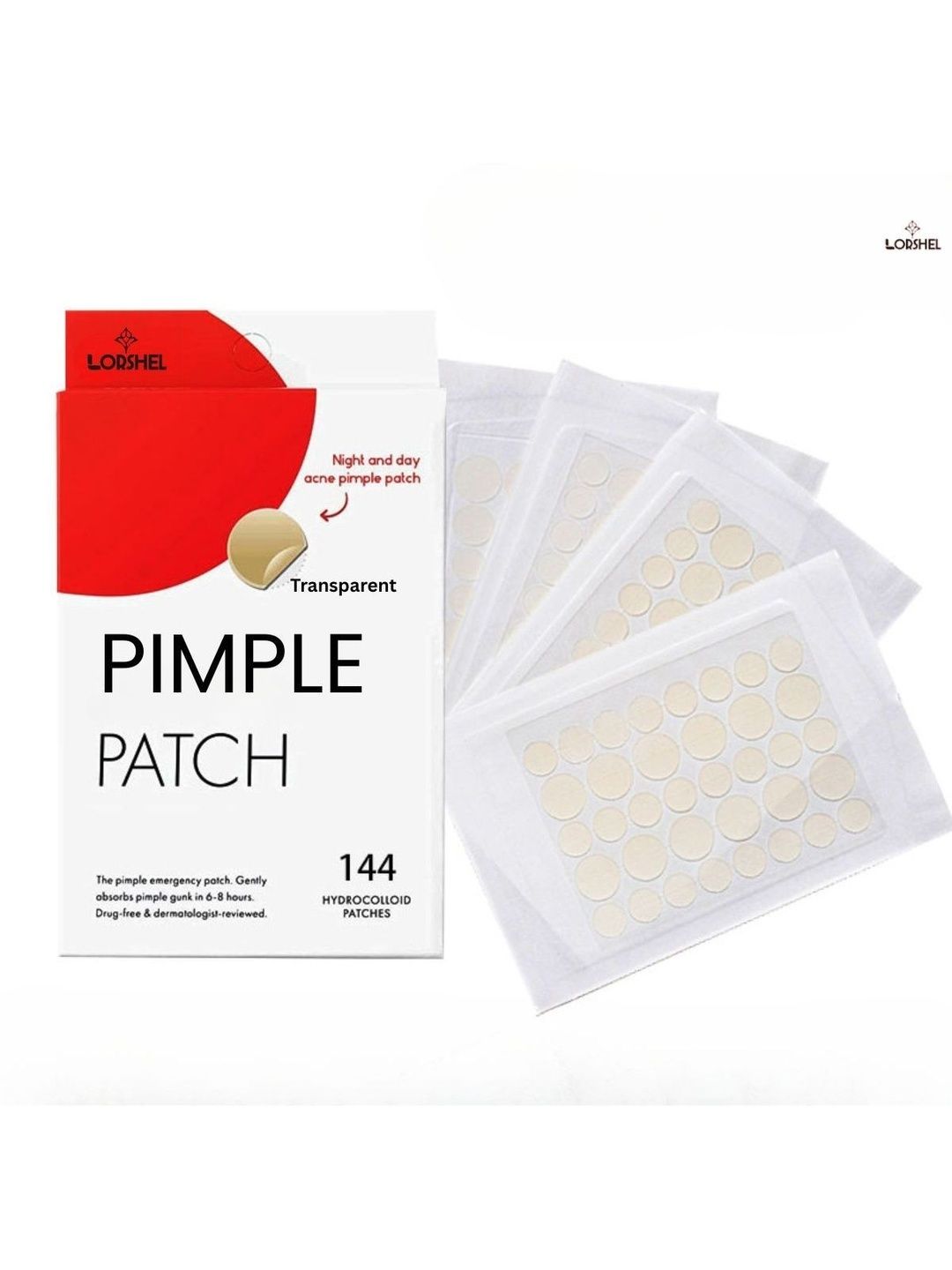 lorshel Pimple Patch Scar Fading Zit Healing Patches Radiant Clear Complexion -144 Pcs-image-44