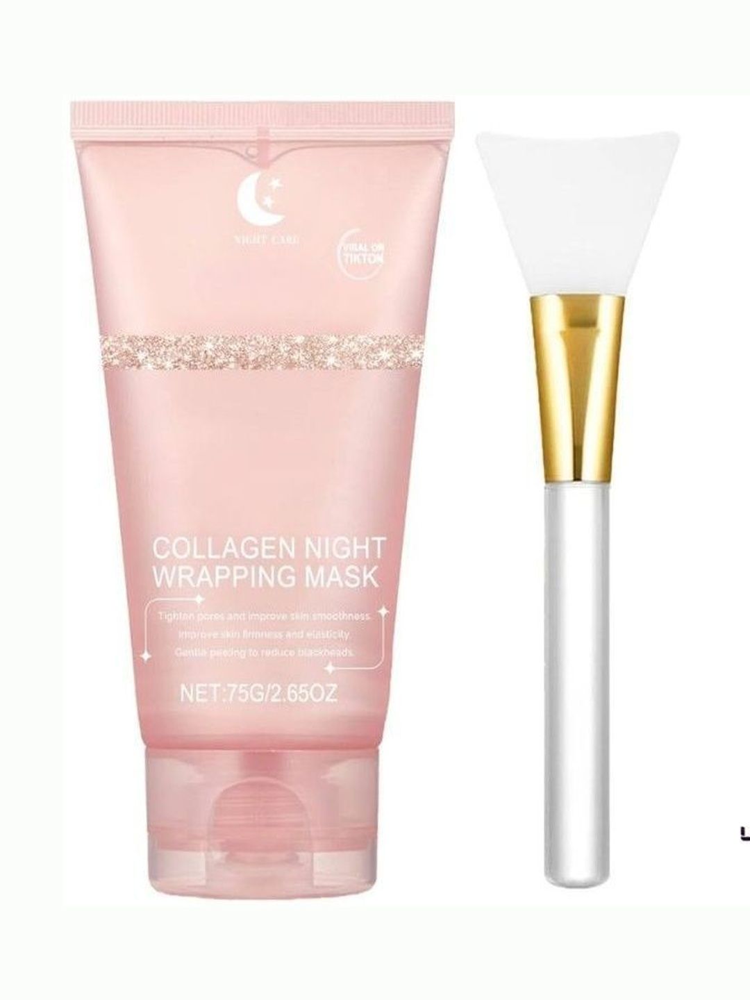 lorshel Wrinkle-free & Smooth Skin Night Mask With Brush-image-17