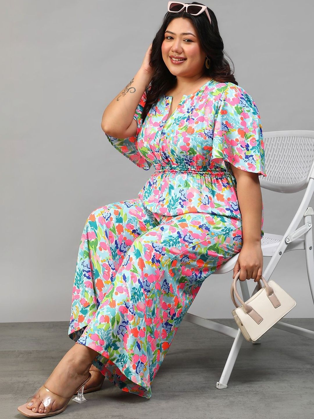 Oxolloxo Printed Basic Jumpsuit-picture-31