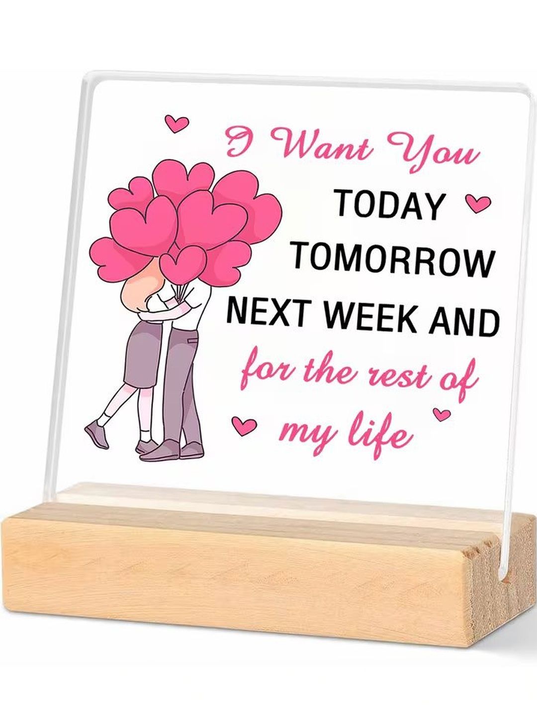 BS AMOR Transparent Figurine Showpiece-image-25